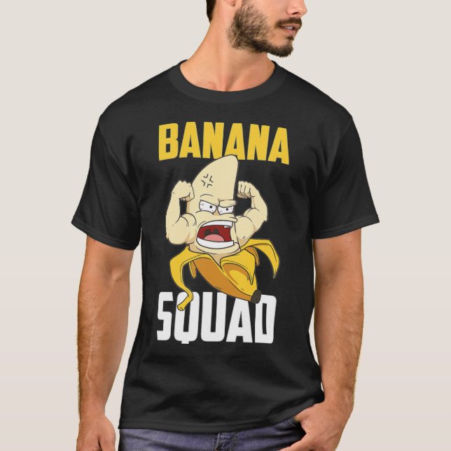 Banana Squad Funny Bananas Fruit Costume best frie T Shirt (Framsida)