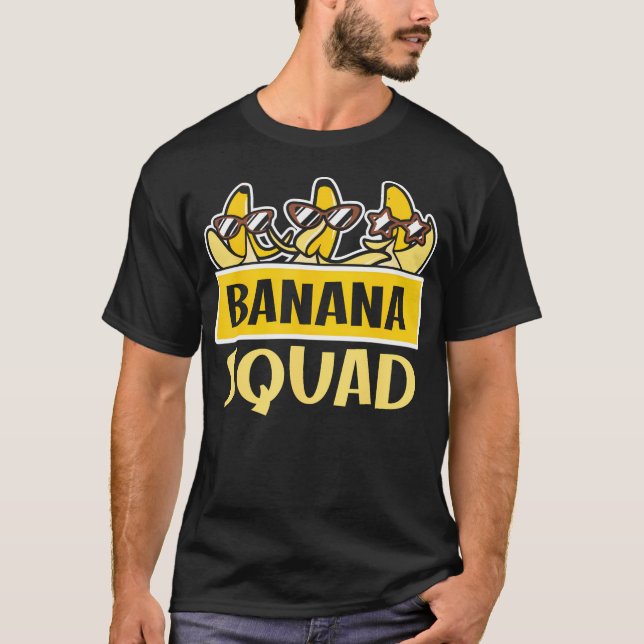 Banana Squad Let S Go Bananas Meme Kids Vuxnor T Shirt (Framsida)