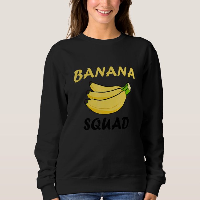 Banana Squad Söt Satsning Exotiska Frukter T Shirt (Framsida)