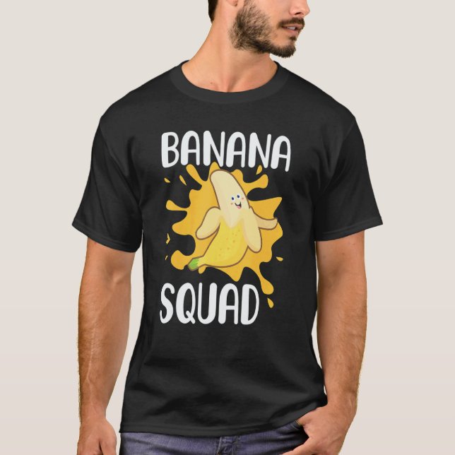 Banana Squad Veganer T Shirt (Framsida)