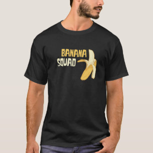 Banana Squad Vegansk Mat Vegetarianer Banan Frukt T Shirt