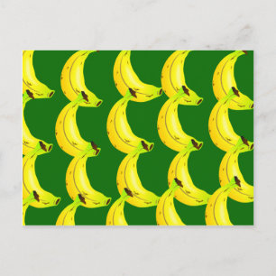 Banana Tapet Vykort