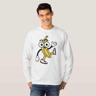Banana Tecknad T Shirt