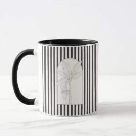 Banana träd Elegant Flower Botanical Mugg