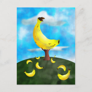 Banana Träd Vykort