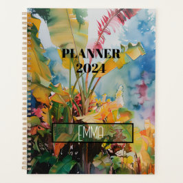 BANANA TRÄD WATERCOLOR - PLANNER