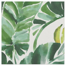 BANANA TRO Tropiska Banana Löv Mönster Tyg