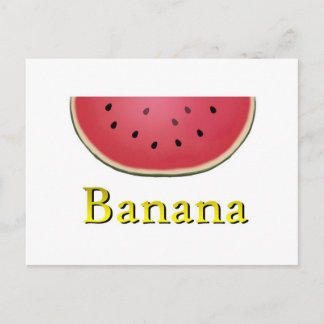 Banana Vykort
