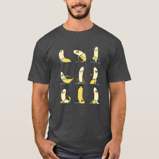 Banana Yoga retro T Shirt