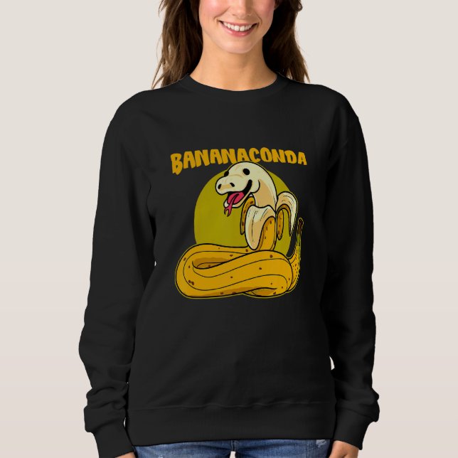 Bananaconda Snake with Banana Pajamas Anaconda Pyt T Shirt (Framsida)