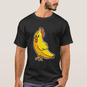 Bananaformad kyckling Banana Långärmad T Shirt