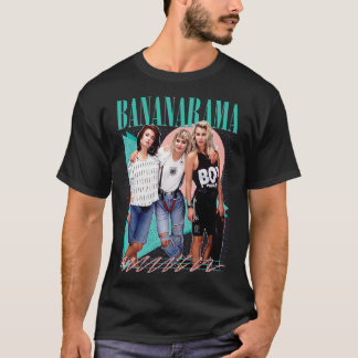 Bananarama Retro, 80:e Fläkt Art Design T Shirt
