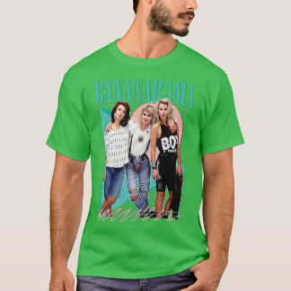 Bananarama Retro, 80:e Fläkt Art Design T Shirt