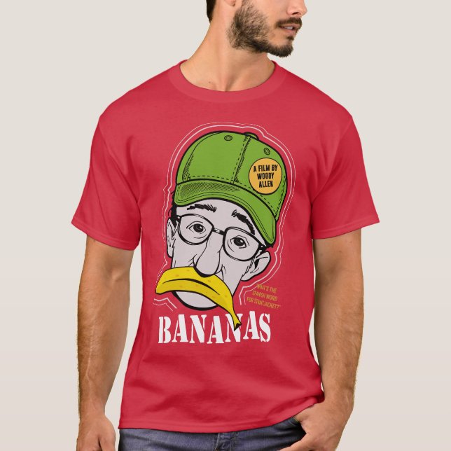 Bananas Alternativa Poster T Shirt (Framsida)