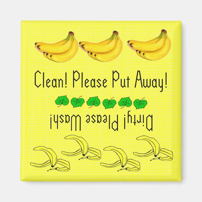 Bananas dishwasher magnet (Framsidan)