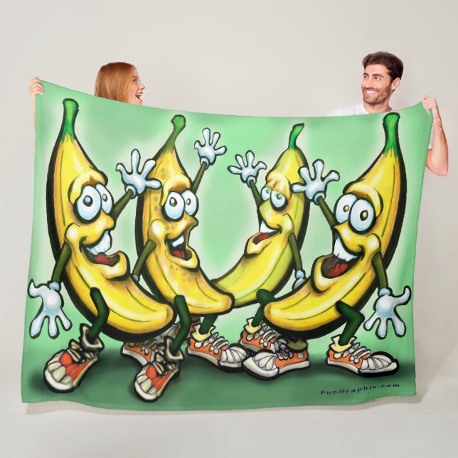 Bananas Fleece Blanket (På plats)
