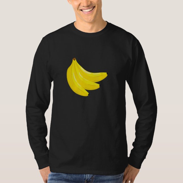 Bananas Fruit   Banana T Shirt (Framsida)