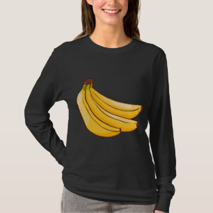 Bananas Fruit Food Vegan Vegetarian T Shirt