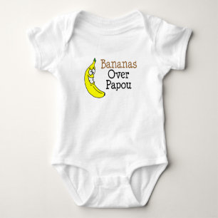 Bananas Over Papou Tee Shirt