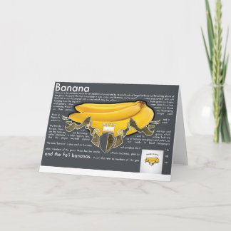 Bananas PostCard Kort