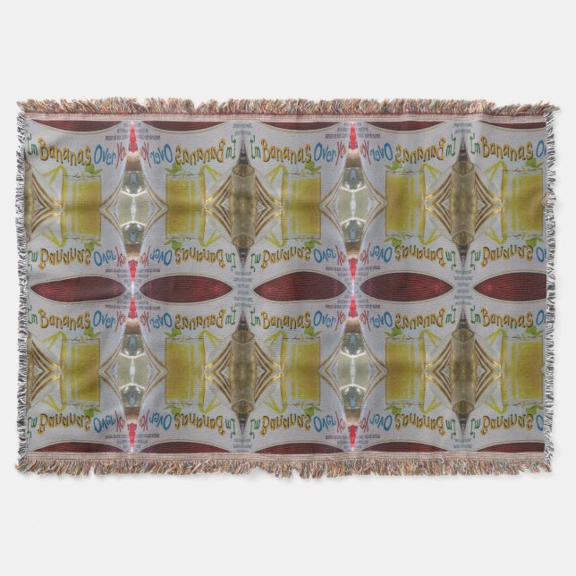 BANANAS-täckfilt | m3galleryStudio Filt (Framsidan)