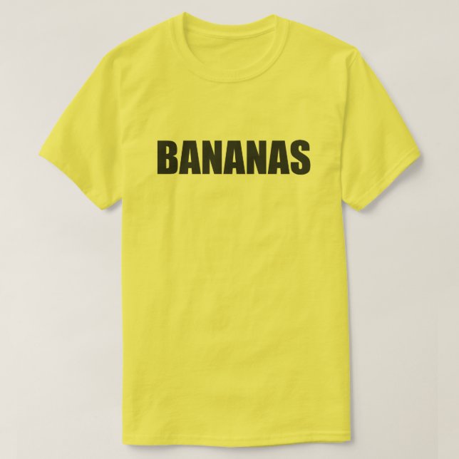 BANANAS TEE (Design framsida)