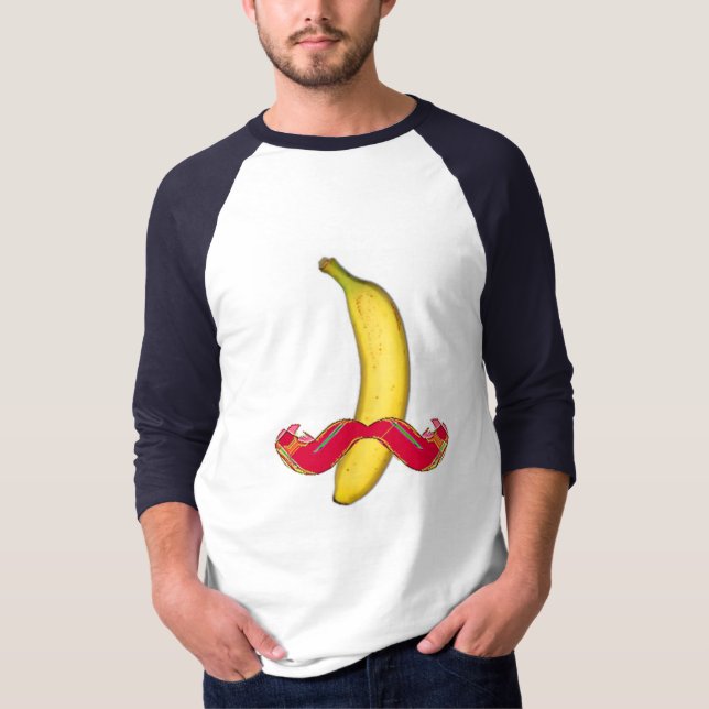 Bananastache Tee Shirt (Framsida)