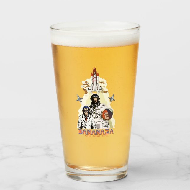 BANANAZA : Space Monkey Team Glaskopp (Framsida fylld)
