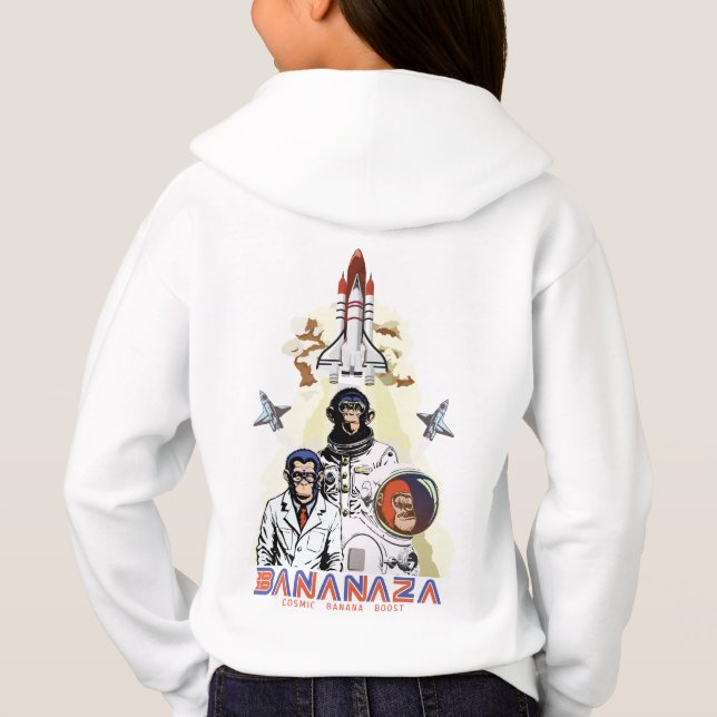 BANANAZA : Space Monkey Team T Shirt (Baksida)
