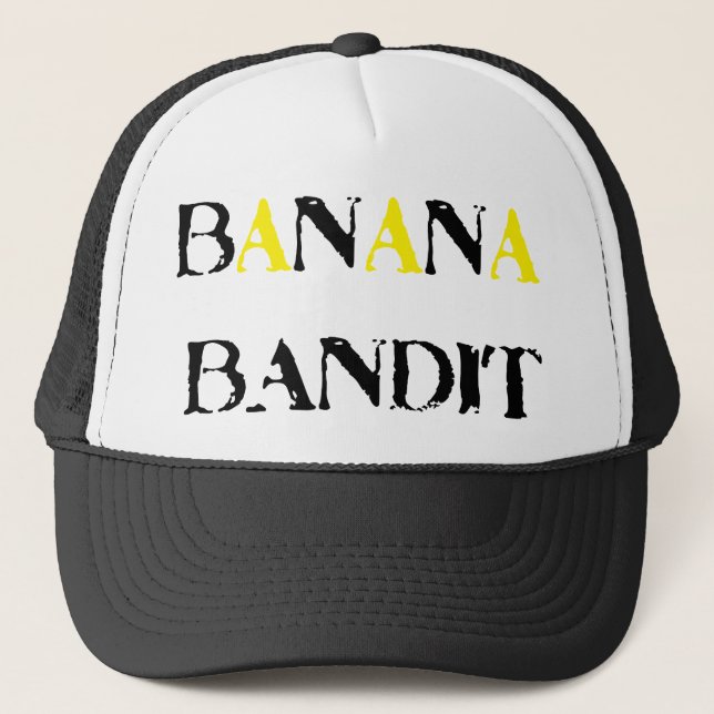 Bananbandit! Lastbilsförarelock Truckerkeps (Framsida)