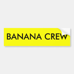 BANANBESÄTTNING BILDEKAL
