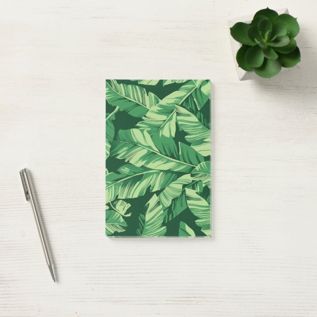 Bananblad 2 post-it block (Kontor)