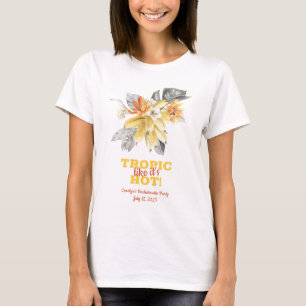 Bananblad Tropiskt som det är hett! Möhippa T Shirt