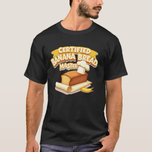 Bananbröd Älskare Bakentusiast Mysig Köket  T Shirt