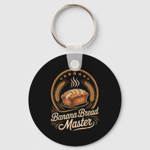 Bananbröd Masterbagare Chef Humor Höst Bakning L Nyckelring