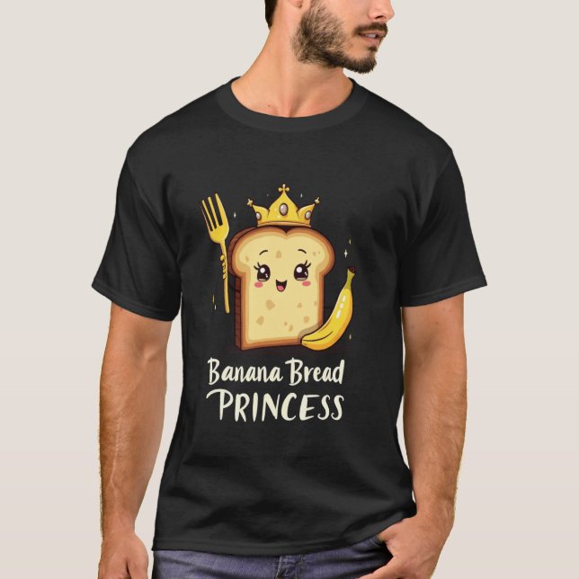 Bananbrödprinsessa T Shirt (Framsida)