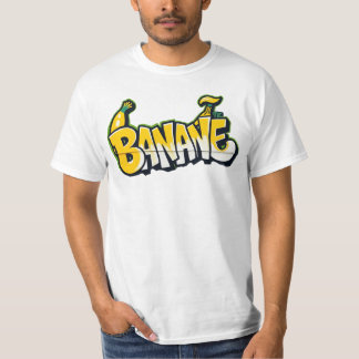 banane, graffiti, fruit, street art, urban t shirt