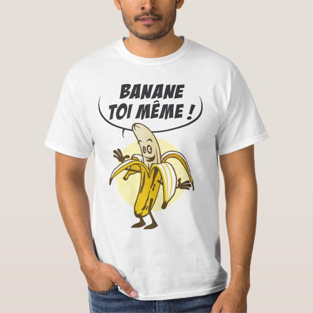 Banane toi même ! tee (Framsida)