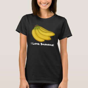Bananer anpassa texten t shirt