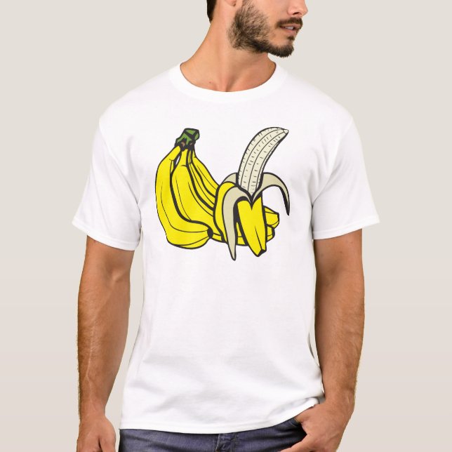 Bananer: Anpassade! T Shirt (Framsida)