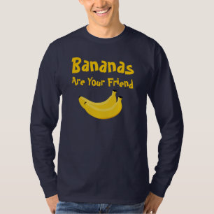 Bananer är din vän t-shirt