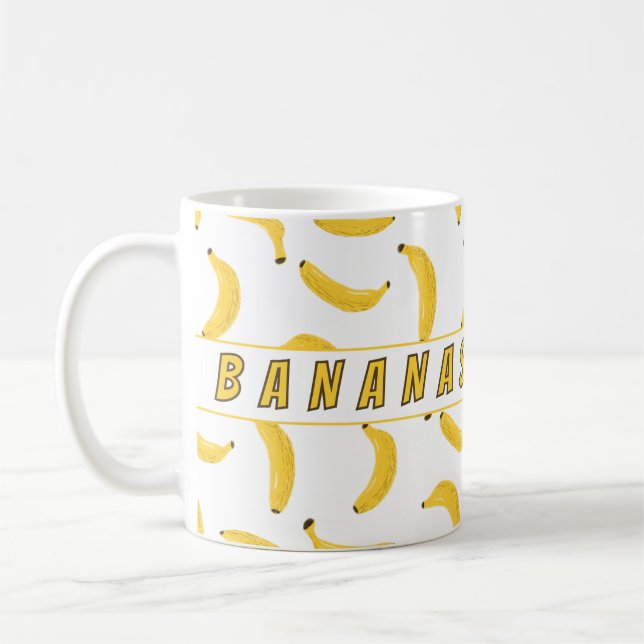 Bananer åt dig kaffemugg (Vänster)