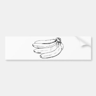 Bananer Bildekal
