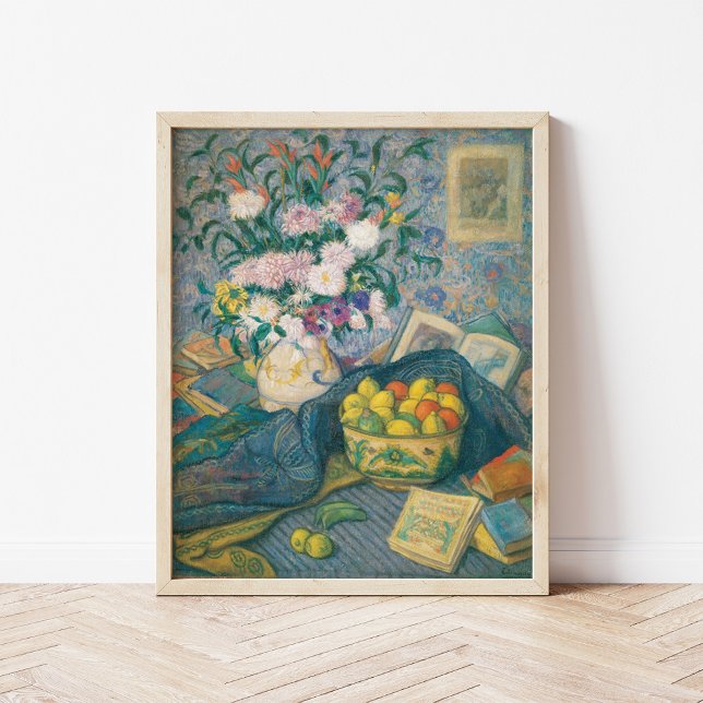 Bananer, citroner och Bokar | Juan de Echevarría Poster (Skapare uppladdad)