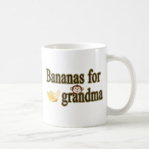 Bananer för mormor kaffemugg