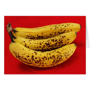 Bananer Hälsningskort