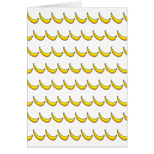 Bananer Hälsningskort