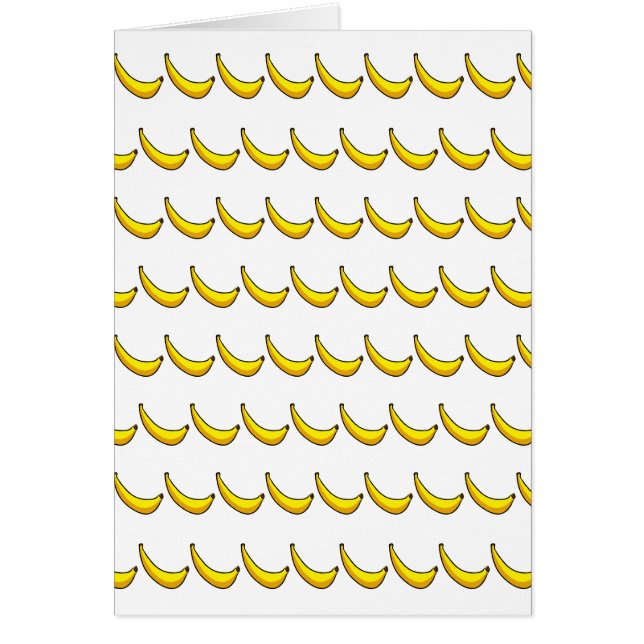 Bananer Hälsningskort (Framsidan)