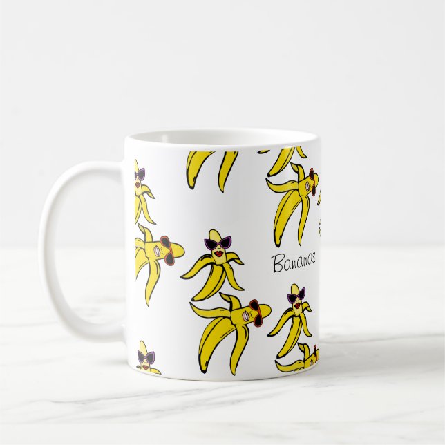 bananer kaffemugg (Vänster)