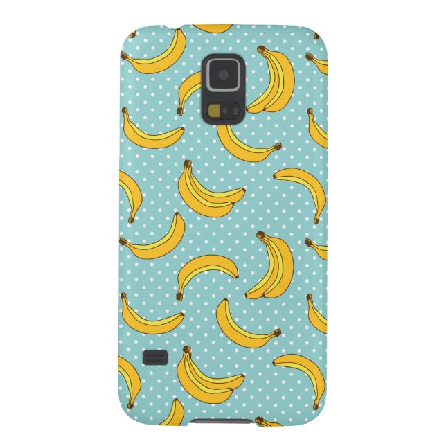 Bananer och Polk pricker Case-Mate Samsung Galaxy Skal (Baksidan)